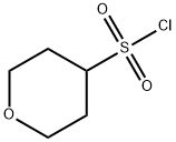 テトラヒドロ-2H-ピラン-4-スルホニルクロリド 化学構造式