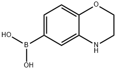 3,4-二氢-2H-1,4-苯并恶嗪6-硼酸, 338454-17-4, 结构式