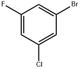 1-Bromo-3-chloro-5-fluorobenzene Struktur