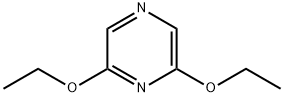2,6-ジエトキシピラジン 化学構造式