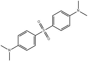 4,4'-bis(dimethylaminodiphenyl)sulfone,33871-62-4,结构式