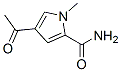 1H-Pyrrole-2-carboxamide, 4-acetyl-1-methyl- (9CI),338753-32-5,结构式