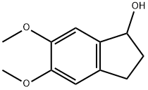 5,6-二甲氧基-2,3-二氢-1H-茚-1-醇 结构式
