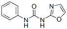 1-(2-Oxazolyl)-3-phenylurea Struktur