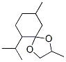 2,9-DIMETHYL-6-(1-METHYLETHYL)-1,4-DIOXASPIRO[4.5]DECANE, 33889-48-4, 结构式