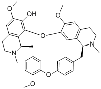 Demethyl tetrandrine Struktur