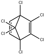 1,2,3,4,7,7-hexachlorobicyclo[2.2.1]hepta-2,5-diene,3389-71-7,结构式