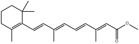 Retinoic acid, methyl ester,339-16-2,结构式