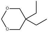 5,5-Diethyl-1,3-dioxane,3390-07-6,结构式