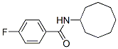 Benzamide, N-cyclooctyl-4-fluoro- (9CI) Structure