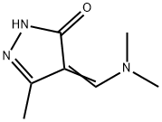 3H-Pyrazol-3-one, 4-[(dimethylamino)methylene]-2,4-dihydro-5-methyl- (9CI),339020-88-1,结构式