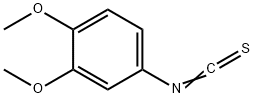 イソチオシアン酸  3,4-ジメトキシフェニル 化学構造式