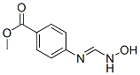 Benzoic acid, 4-[[(hydroxyamino)methylene]amino]-, methyl ester (9CI) 结构式