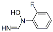 Methanimidamide, N-(2-fluorophenyl)-N-hydroxy- (9CI) Structure