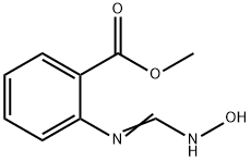 Benzoic acid, 2-[[(hydroxyamino)methylene]amino]-, methyl ester (9CI) Struktur