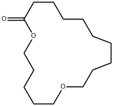11-Oxahexadecan-16-olide Structure