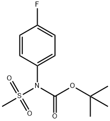 339105-41-8 Carbamic acid, (4-fluorophenyl)(methylsulfonyl)-, 1,1-dimethylethyl ester (9CI)