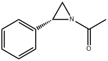 Aziridine, 1-acetyl-2-phenyl-, (R)-(-)- (8CI),33911-77-2,结构式