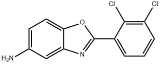 [2-(2,3-二氯苯基)-1,3-苯并恶唑-5-基]胺,339197-79-4,结构式