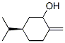 Cyclohexanol,2-methylene-5-(1-methylethyl)-,(5R)-(9CI) 结构式