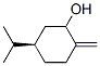 Cyclohexanol,2-methylene-5-(1-methylethyl)-,(5R)-(9CI) Structure