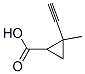 Cyclopropanecarboxylic acid, 2-ethynyl-2-methyl- (9CI)|