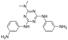 N,N'-Bis(3-aminophenyl)-N'',N''-dimethyl-1,3,5-triazine-2,4,6-triamine,33933-65-2,结构式