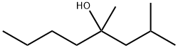 2,4-Dimethyl-4-octanol. Struktur