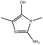 1H-Imidazol-5-ol,2-amino-1,4-dimethyl-,339345-76-5,结构式