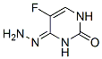 2,4(1H,3H)-Pyrimidinedione, 5-fluoro-, 4-hydrazone (9CI),339363-33-6,结构式