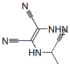 2-Butenedinitrile,  2-amino-3-[(1-cyanoethyl)amino]- Structure
