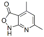 Isoxazolo[3,4-b]pyridin-3(1H)-one, 4,6-dimethyl- (9CI) Structure