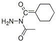 Acetic  acid,  cyclohexylideneformylhydrazide  (9CI) Structure