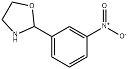 2-(3-nitrophenyl)oxazolidine Struktur