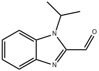 1-异丙基-1H-苯并咪唑-2-甲醛 结构式
