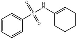 Benzenesulfonamide, N-1-cyclohexen-1-yl- (9CI) 结构式