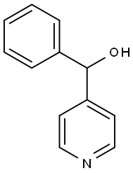 苯基(4-吡啶基)甲醇, 33974-27-5, 结构式