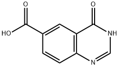 6-Quinazolinecarboxylic acid, 3,4-dihydro-4-oxo- Structure