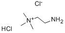 (2-AMINOETHYL)TRIMETHYLAMMONIUM CHLORIDE HYDROCHLORIDE Structure