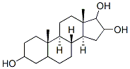 androstane-3,16,17-triol Structure