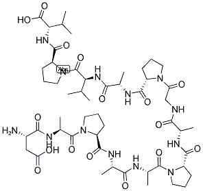 BETA-SHEET BREAKER PEPTIDE Structure