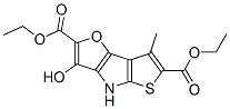 4H-Furo[3,2-b]thieno[3,2-d]pyrrole-2,6-dicarboxylic  acid,  3-hydroxy-7-methyl-,  diethyl  ester  (9CI)|
