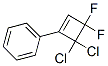 (4,4-dichloro-3,3-difluoro-1-cyclobutenyl)benzene Structure