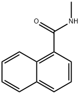 N-Methylnaphthalene-1-carboxamide Structure
