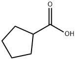 环戊酸,3400-45-1,结构式