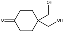 4,4-bis(hydroxyMethyl)cyclohexanone 化学構造式