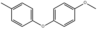 4-(4-メトキシフェノキシ)トルエン 化学構造式