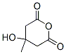 3-hydroxy-3-methylglutaric anhydride Structure