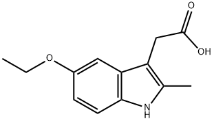 2-(5-ethoxy-2-methyl-1H-indol-3-yl)acetic acid Structure