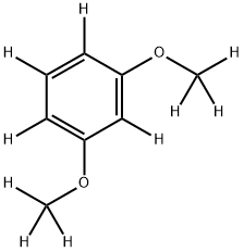 1,3-DIMETHOXYBENZENE-D10 Structure